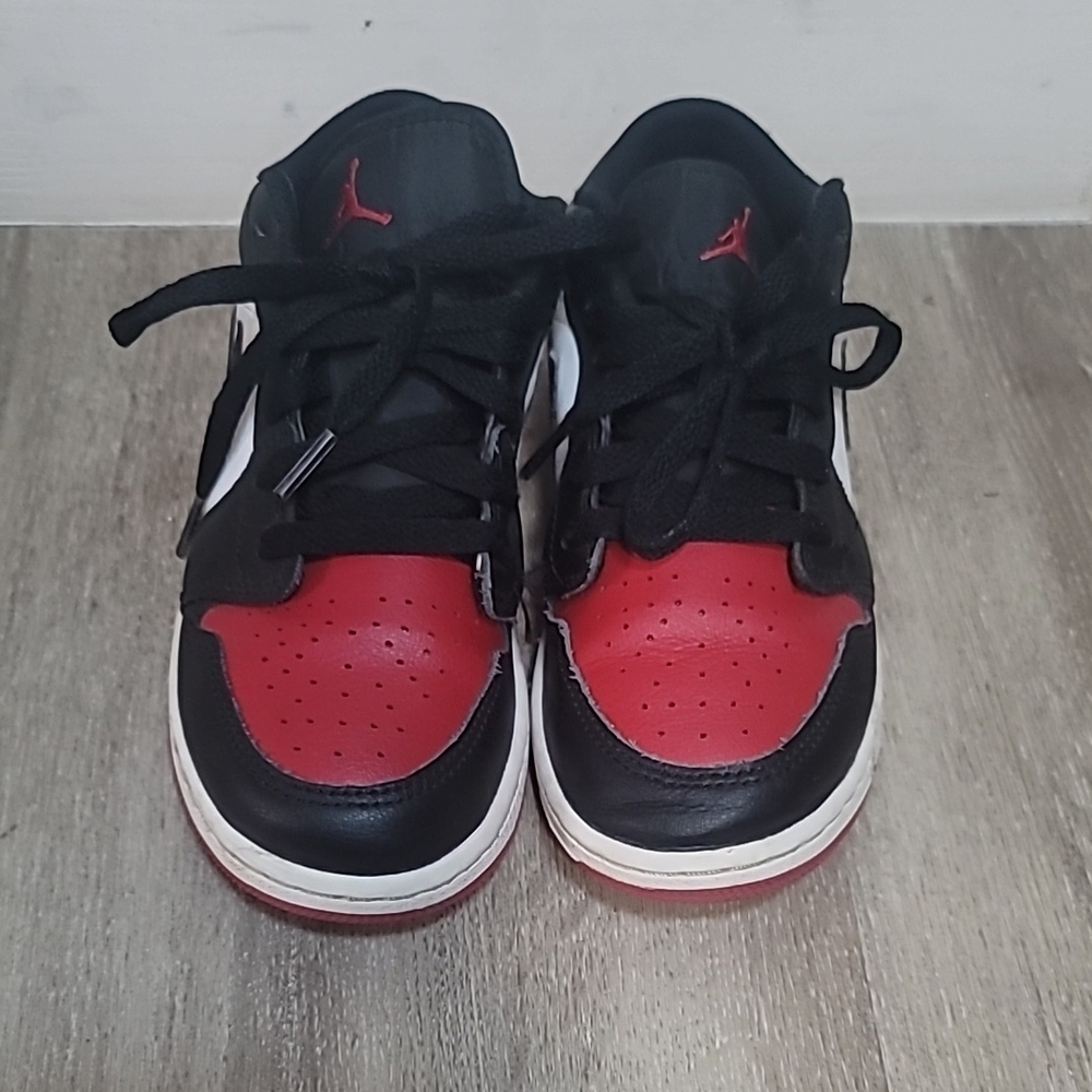 Kids Black and Red Sneakers